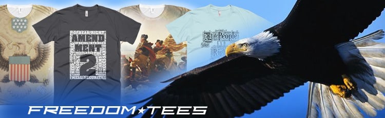 Patriotic T-shirts made in America