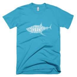 Shark T-shirt - Turquoise