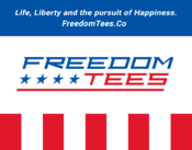 Freedom Tees shipping label